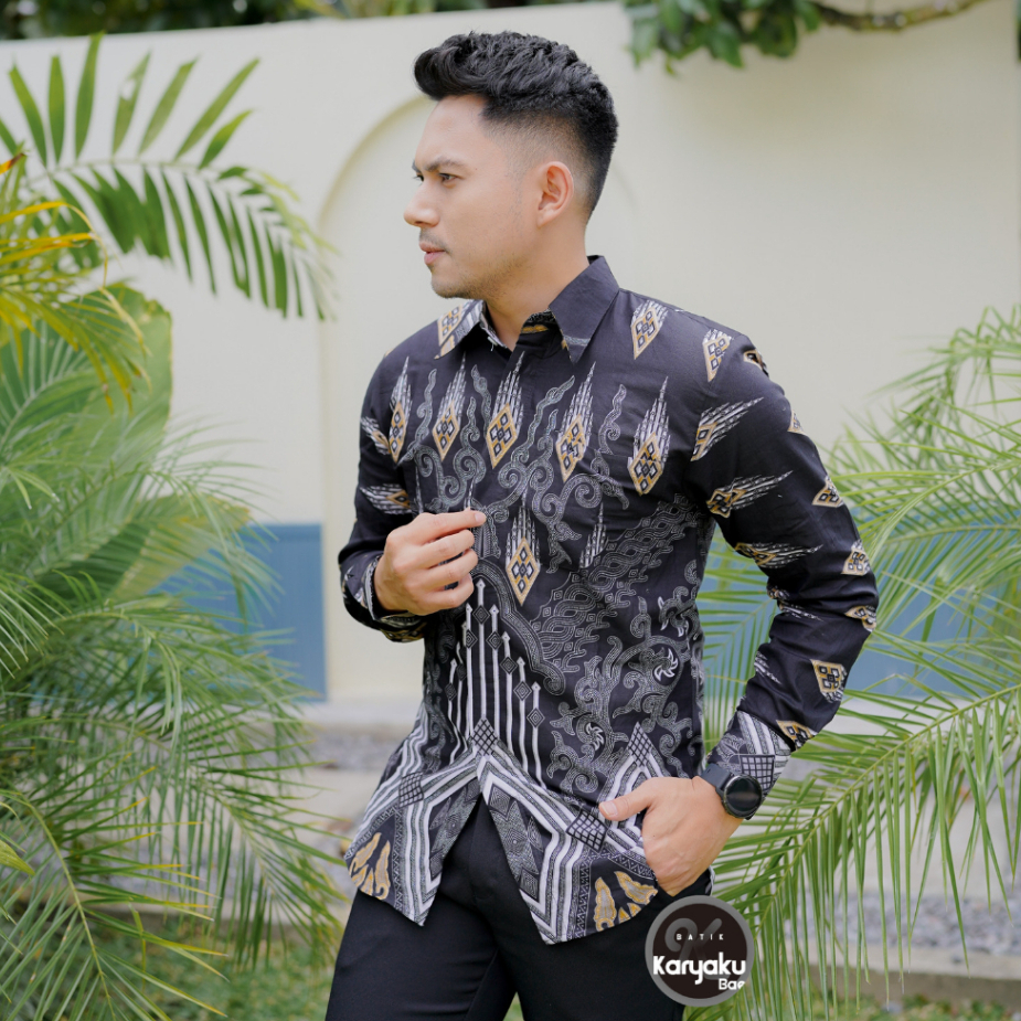 Kemeja Batik Pria Slimfit Terbaru Original