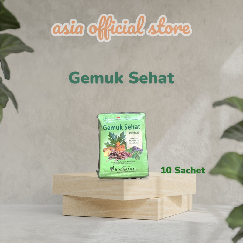 

SidoMuncul Jamu Gemuk Sehat Isi 10 PCS (Bungkus)