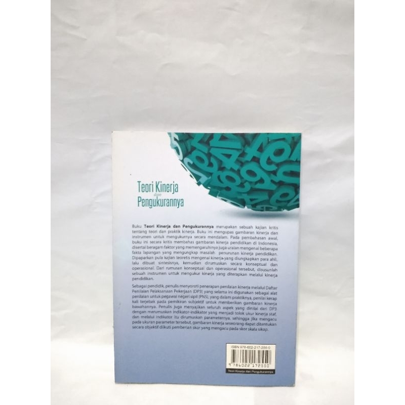 BUKI TEORI KINERJA DAN PENGUKURANNYA HAMZAH UNO