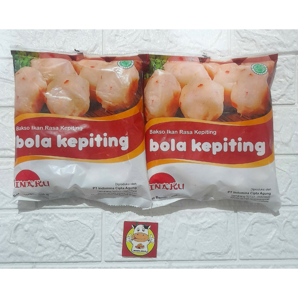 

MINAKU BOLA KEPITING 500GR - FROZEN FOOD - BRONTZ JOGJA