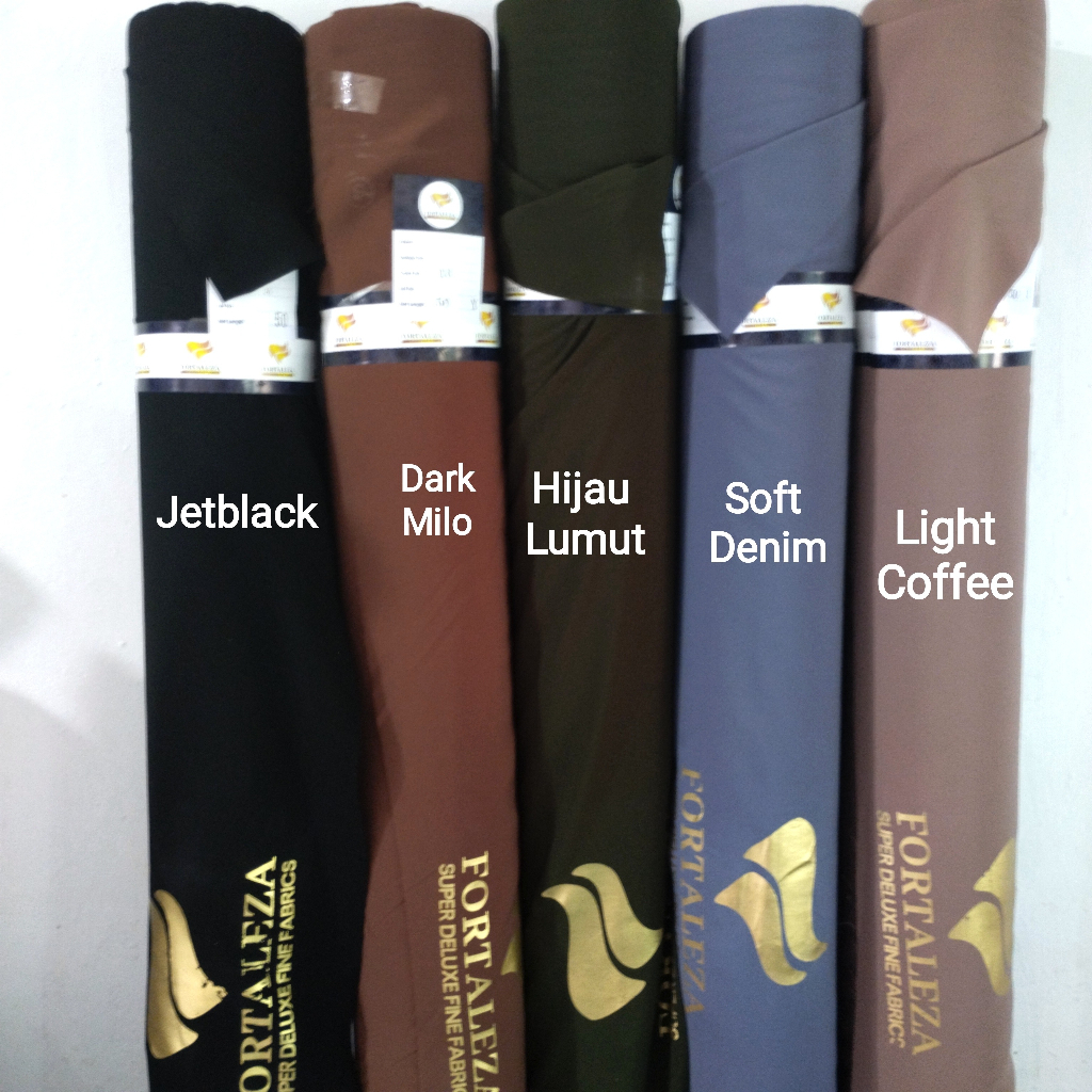 RK Kain Fortaleza Super Deluxe Jetblack / Kain Arab / Kain Abaya / Kain Abaya Turki