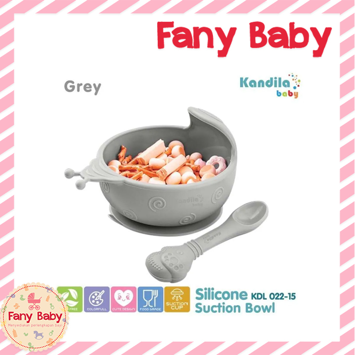 KANDILA BABY SILICONE SUCTION BOWL / KDL 022-15