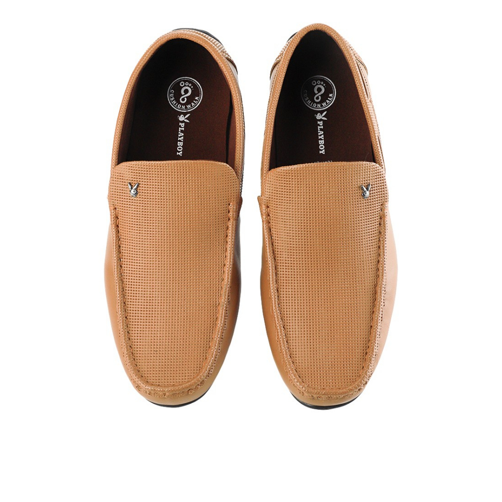 SEPATU PLAYBOY ORIGINAL LOAFER PANSUS KULIT PRIA TERBARU COKLAT PLG2