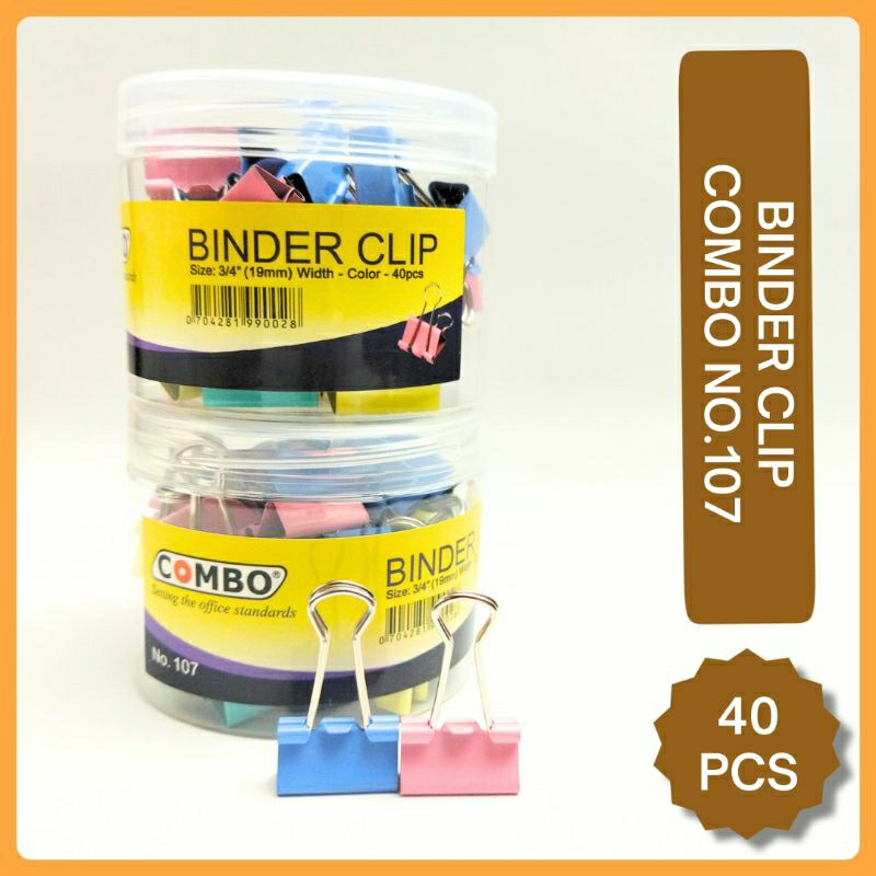 

(1 Drum) Binder Clip No. 107 / Binder Clip Combo
