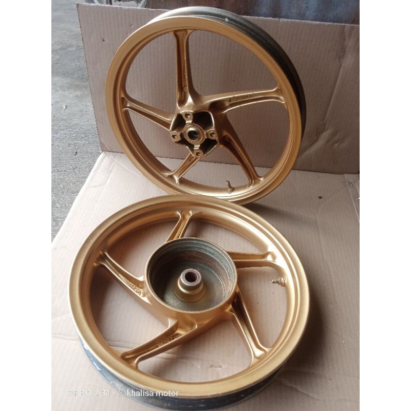 pelek beat depan dan belakng pelek beat sepasang