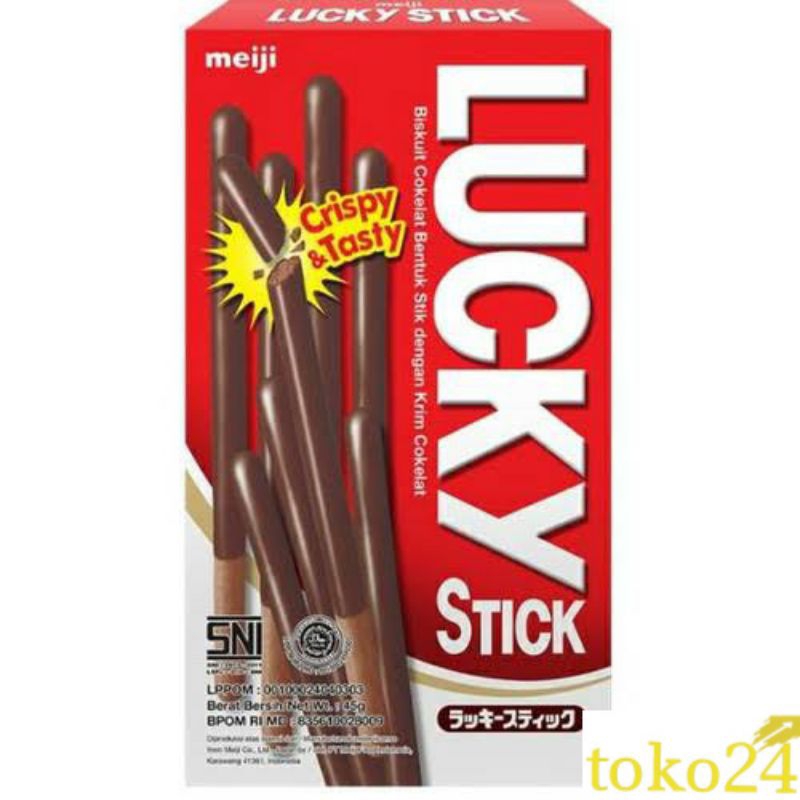 

Meiji Lucky Stick Chocolate 45 gr