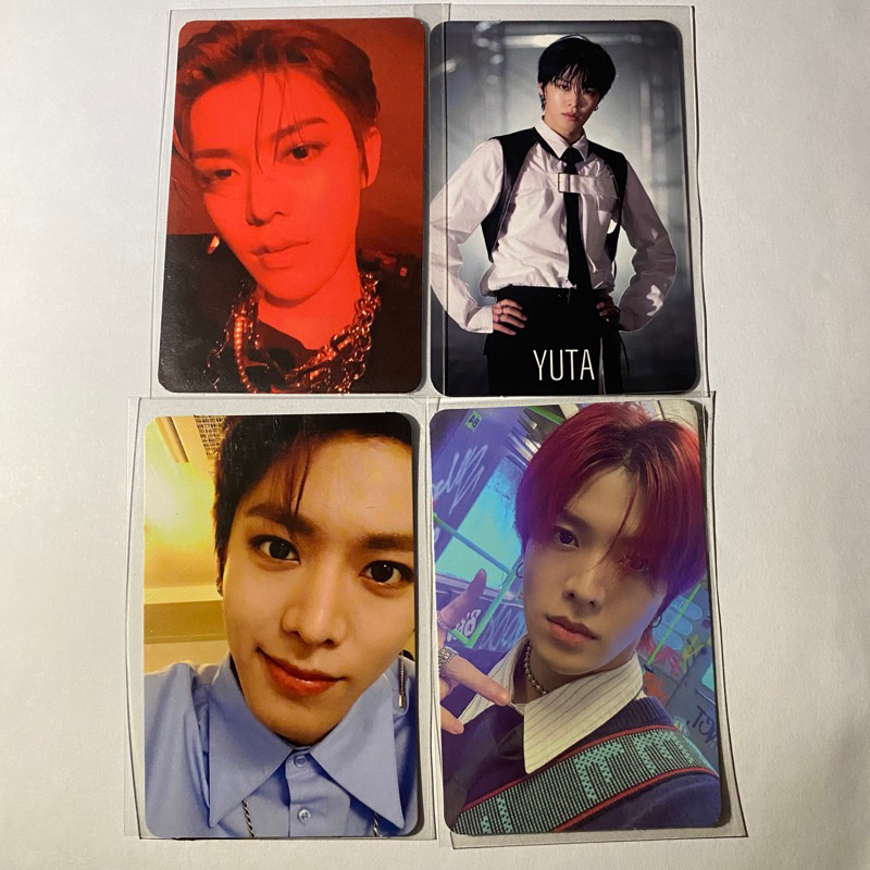 photocard yuta  ncit photopack night ver loveholic type b empathy reality ver smcu smtown ver wts wa