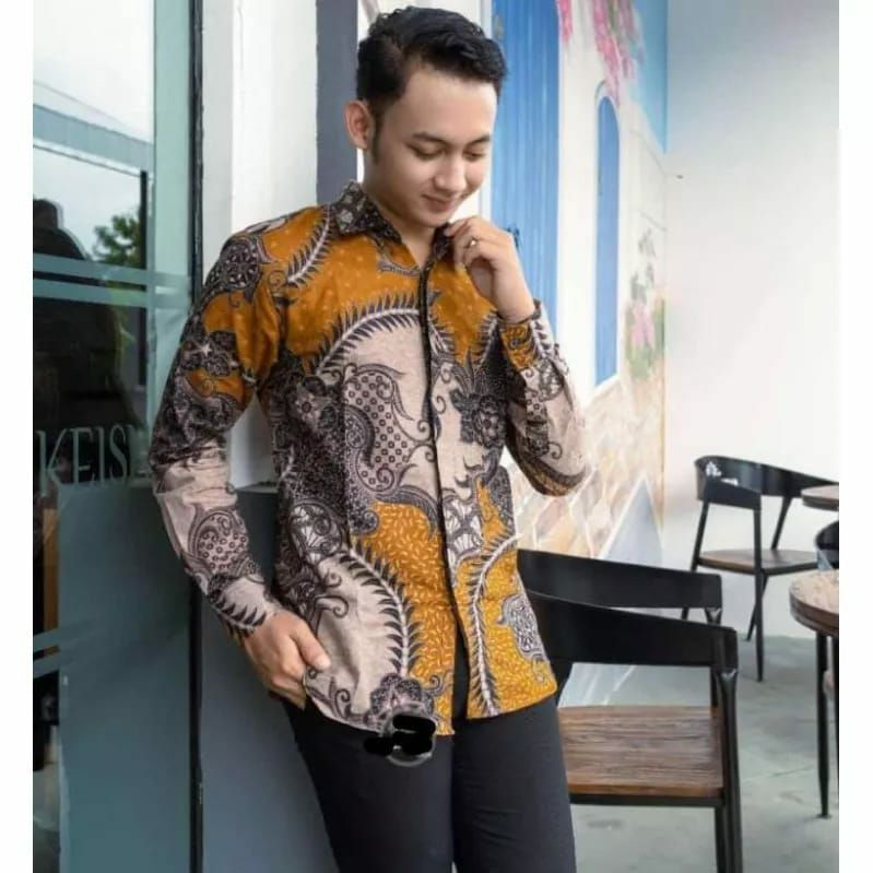 Kemeja Batik Ori Katun Super Halus. Limited Edition Fashion Pria Dewasa