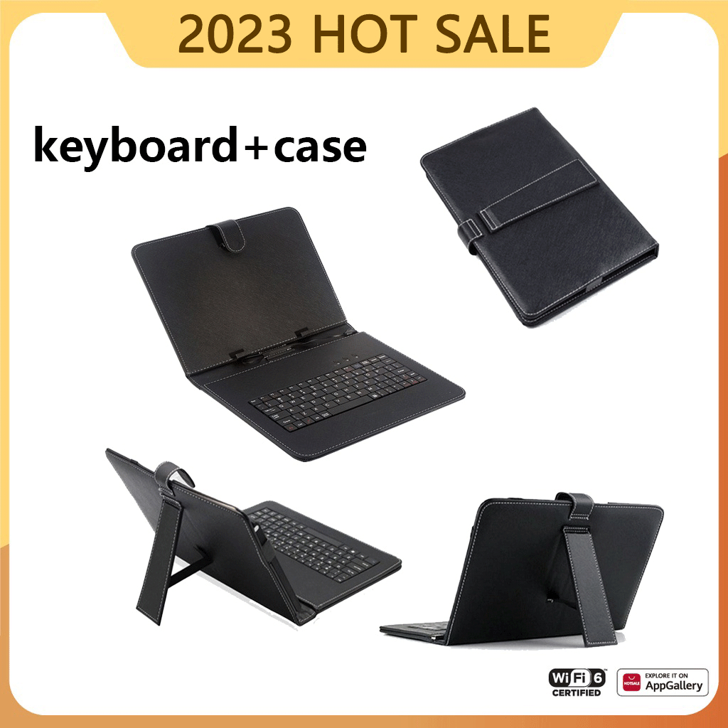 8inch/10,1 inci atau lebih Universal Keyboard Case for Tablet PC Wire Micro Type-C USB Cable