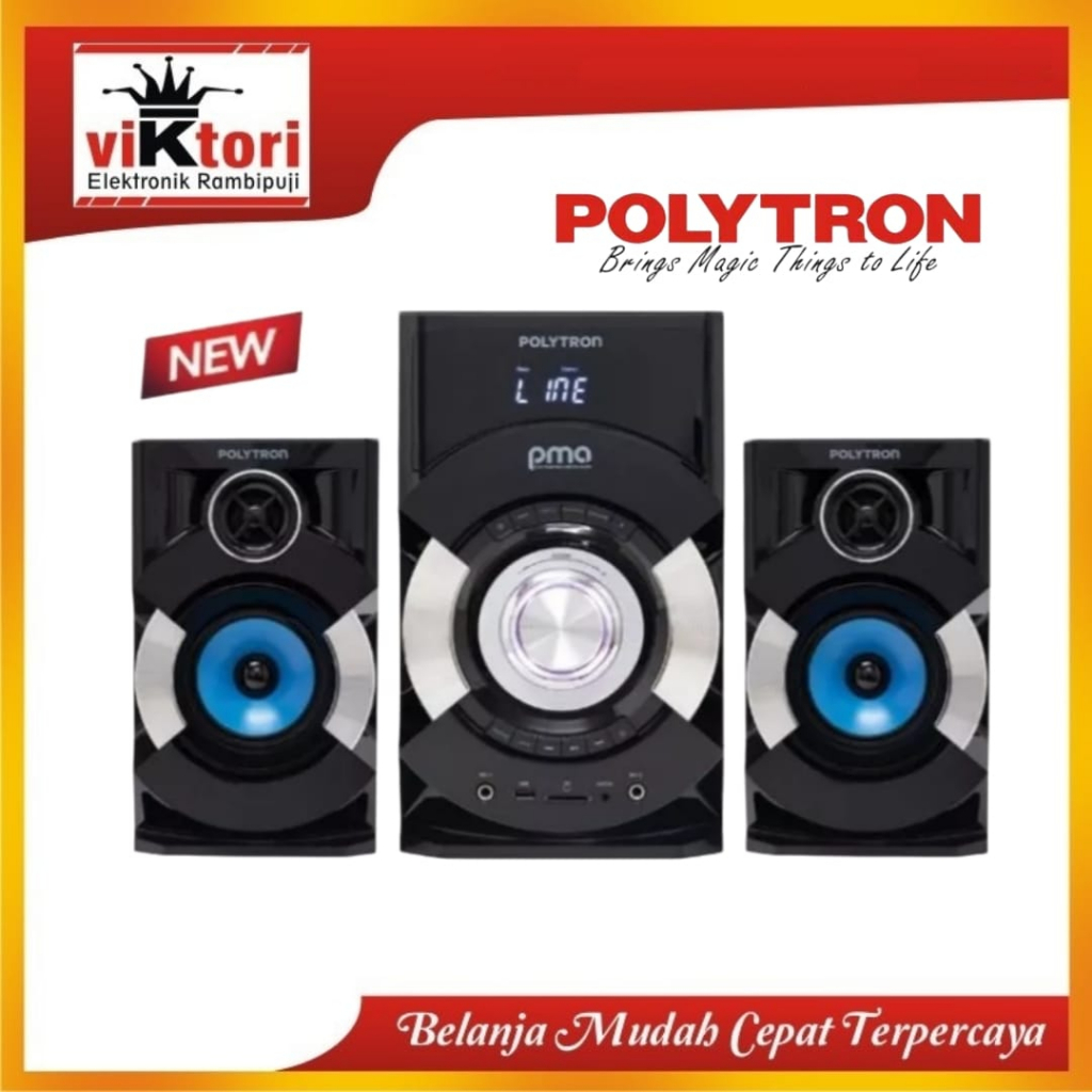 SPEAKER POLYTRON PMA9527 9507 / SPEAKER BLUETOOTH / MULTIMEDIA SPEAKER POLYTRON / AUDIO POLYTRON / S