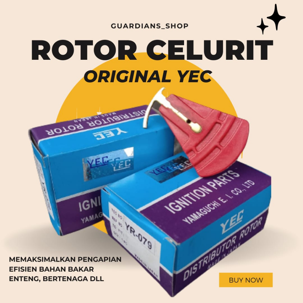 Baru Rotor Celurit YEC Kijang Efi, Soluna