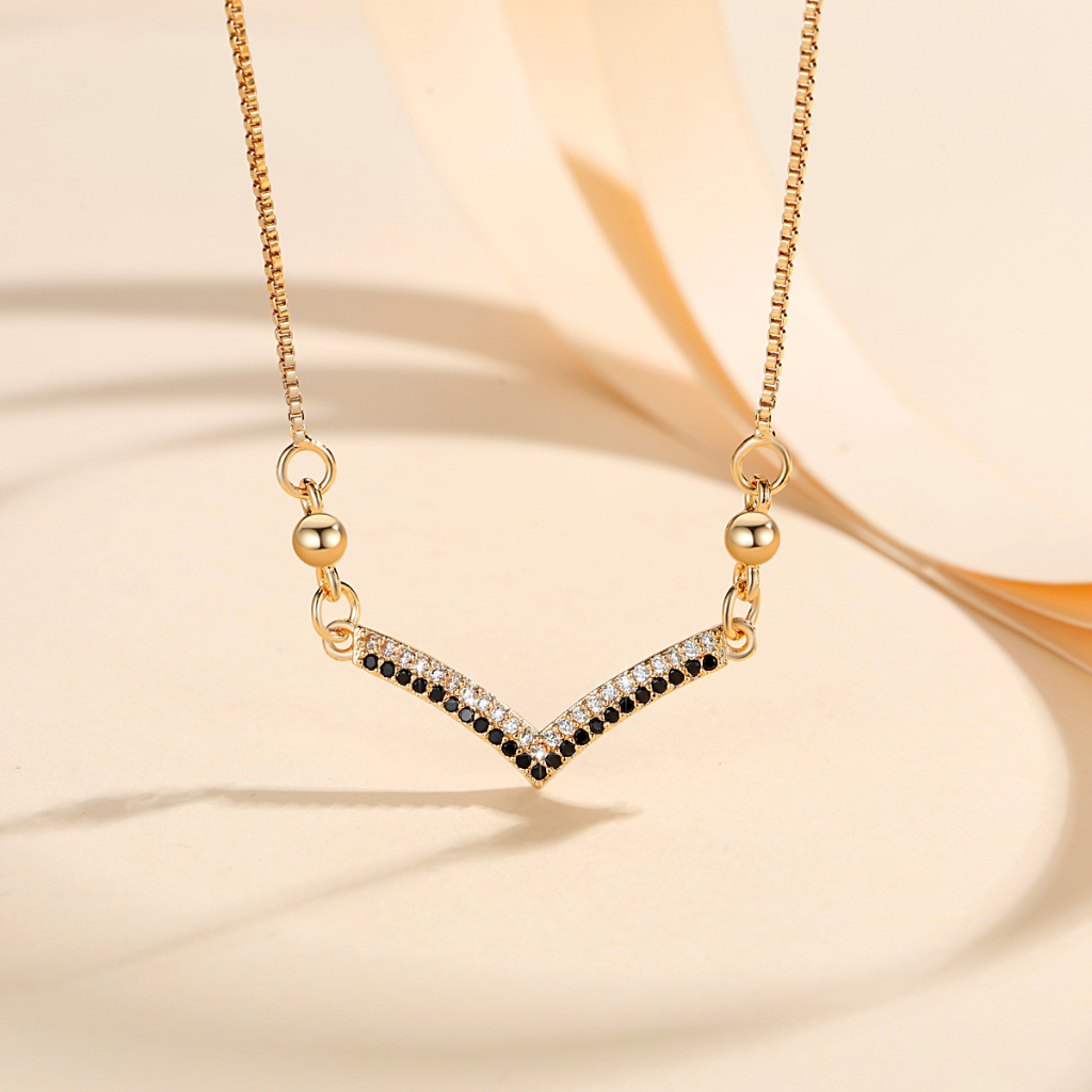 Y068 [COD✔] Kalung Wanita Fuji Fashion Korea Kalung Titanium Anti Karat Liontin Aksesoris