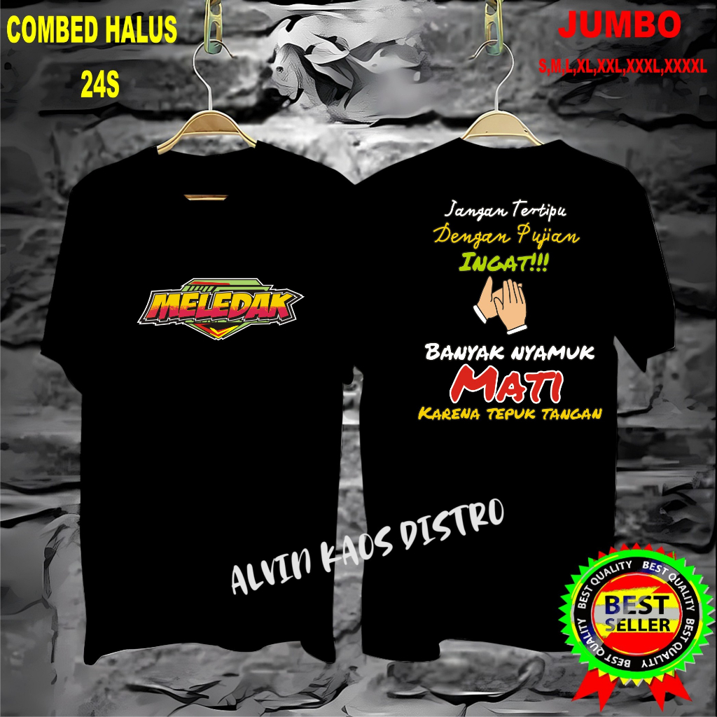 Terviral Kaos dtf new mldk jangan tertipu dgn pujian KAOS MURAH  Kaos Putih Hitam Kaos Terlaris No 1 Promo Diskon