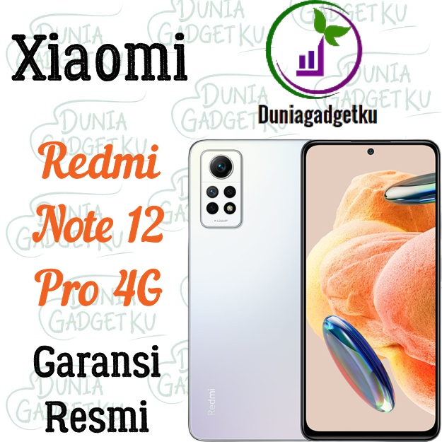 Xiaomi Redmi Note 12 Pro 4G 6/128GB + 8/256GB Garansi Resmi