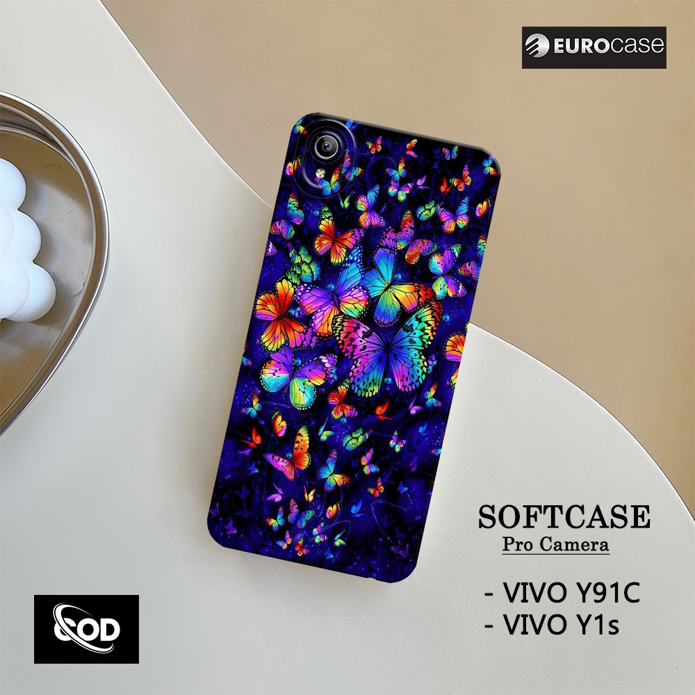 Casing Hp Vivo Y91c / Y1s  - Fashion Case Kupu - Soft Case Hp Vivo Y91c / Y1s Terbaru - Kesing Hp Vi