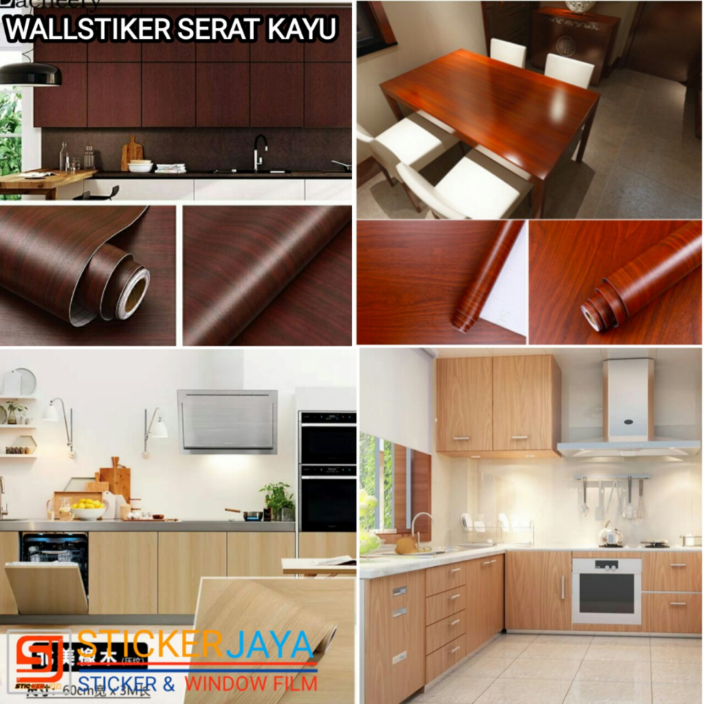 stiker kayu untuk lemari,meja,meja belajar,pintu,lantai,dinding/wallpaper meja,wallstiker