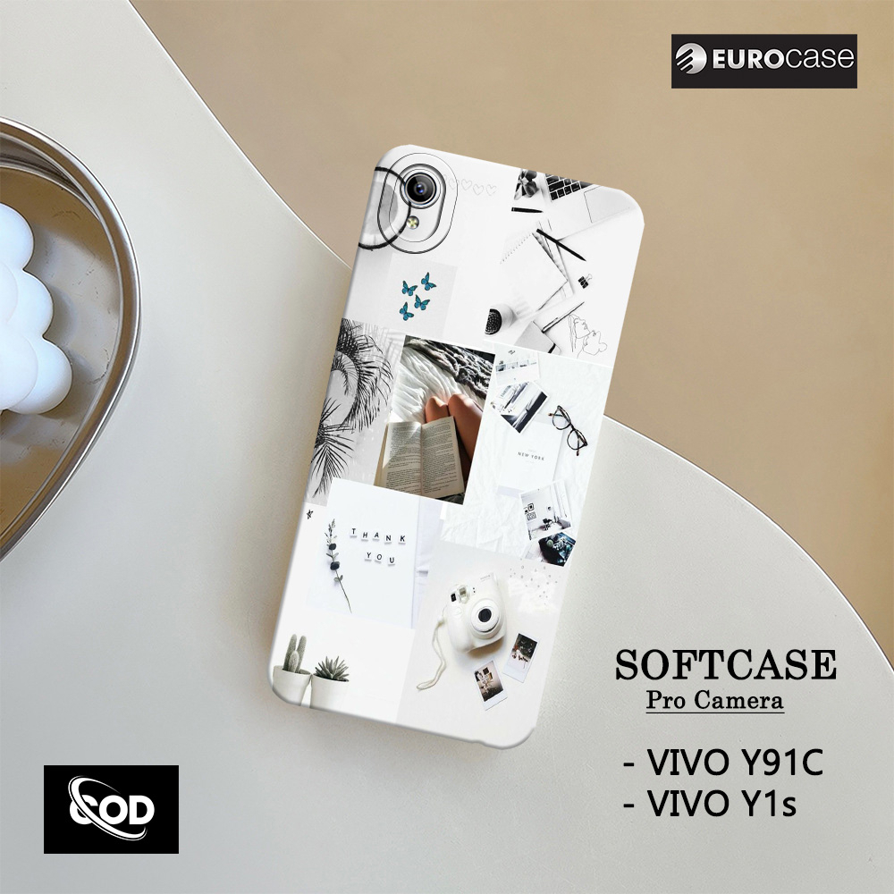 Casing Hp Vivo Y91c / Y1s  - Fashion Case Aesthetic - Soft Case Hp Vivo Y91c / Y1s Terbaru - Kesing 