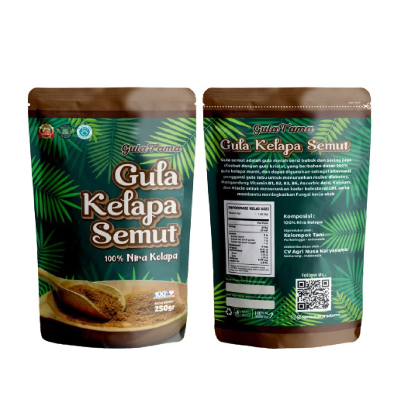 

Gula Kelapa Organik (Kemasan standing pouch)