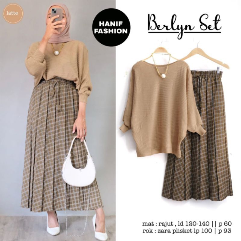 BERLYN SETELAN BAJU WANITA