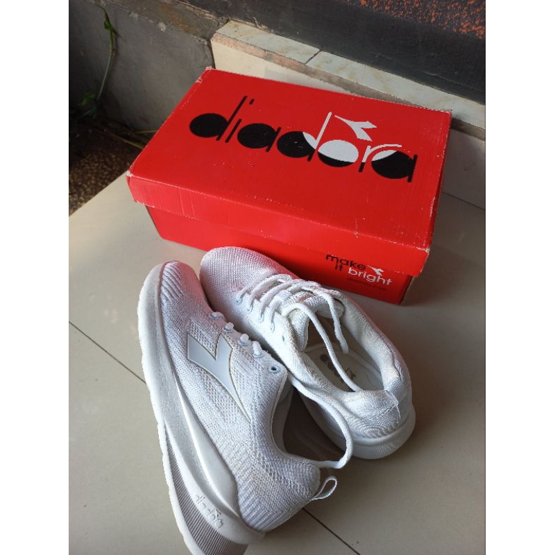SEPATU CASUAL WANITA DIADORA ORIGINAL JOVEN WHITE / PUTIH (DIAX9F1105WH)