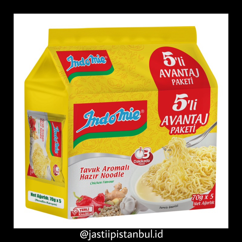 

Indomie Rebus Instant Paket Ekonomi isi 5