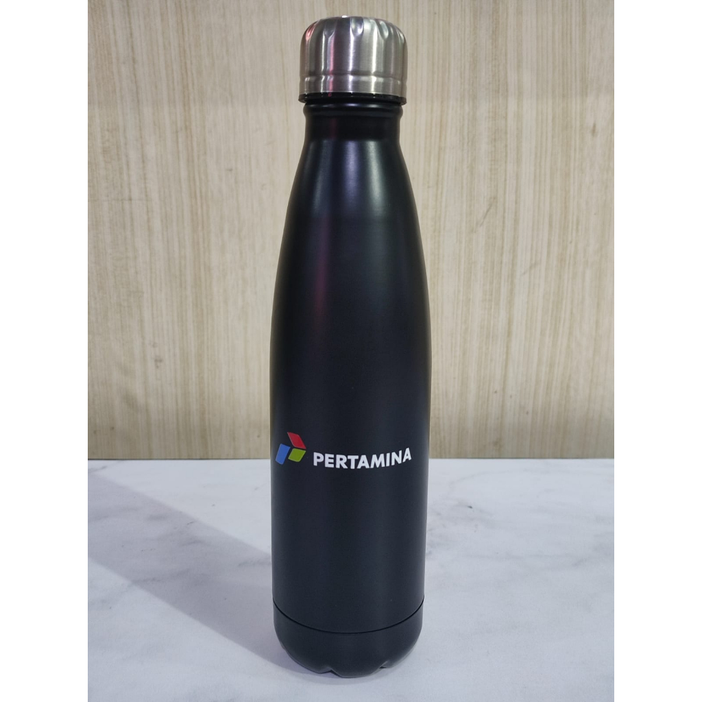 Termos Bowling Logo PERTAMINA Custom Logo 1 Sisi Timbul / Tumblr Custom Event / Merchandise Murah