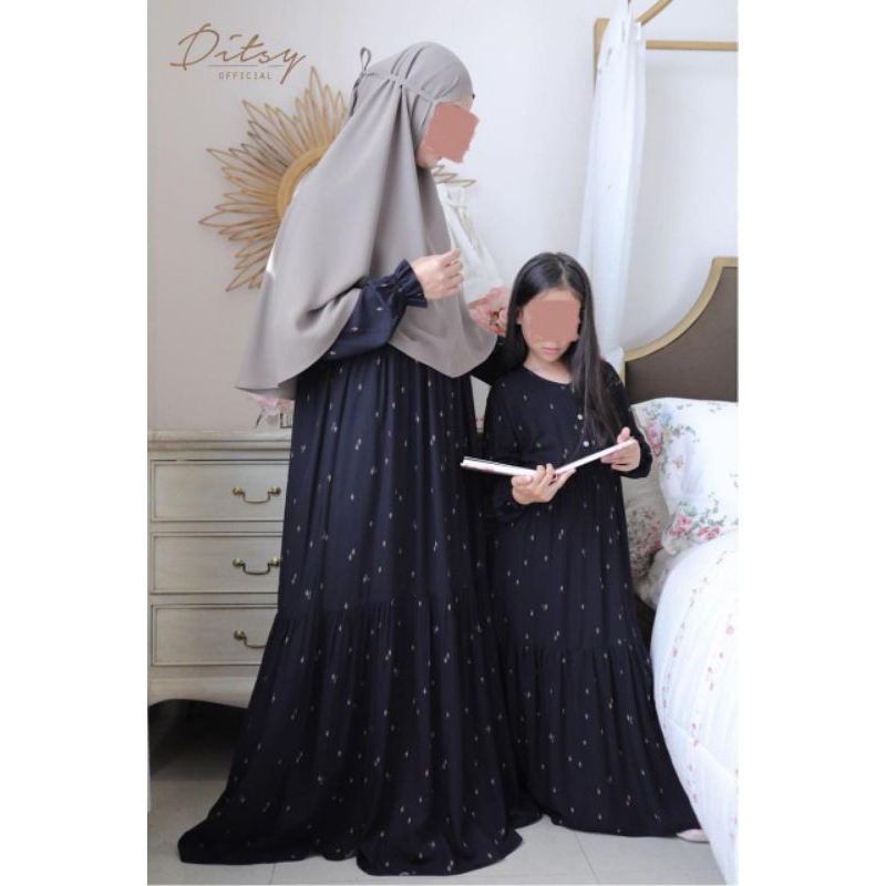 Ditsy Juni (lilura, rumi black, dll)