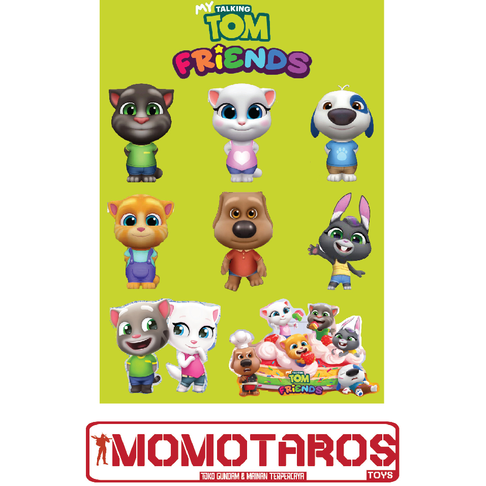 

Sticker murah anti air Talking Tom Friends Mini 1 pc