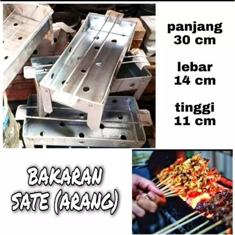 TUNGKU BAKARAN SATE BBQ ARANG / ALAT BAKAR PANGGANG JAGUNG SOSIS BARBEQUE