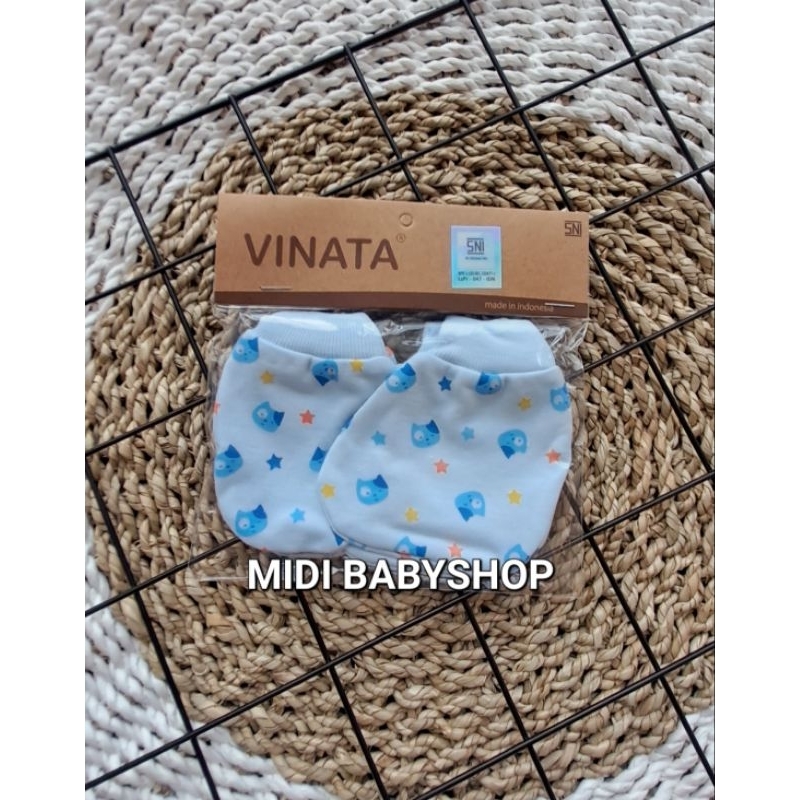 1 Set Sarung tangan dan kaki bayi motif lucu murah