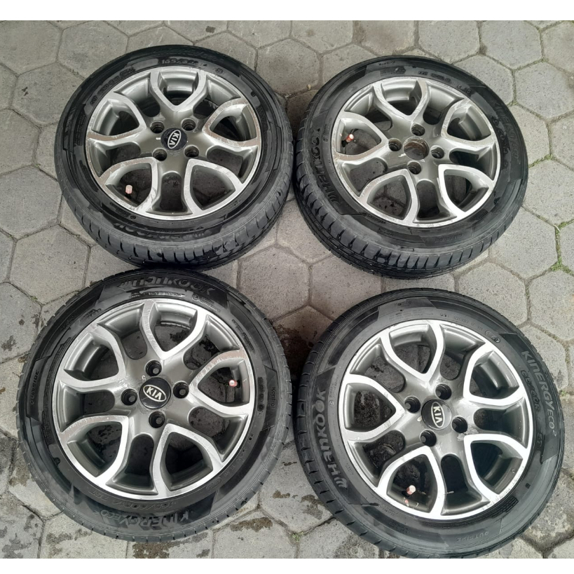 Velg Mobil Bekas Kia Picanto Ring 14 Velg Ori Copotan Mobil Kia Picanto Ring 14 & Ban