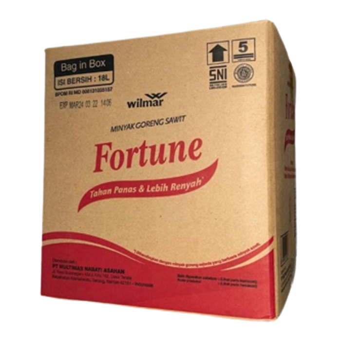 

Minyak Goreng Sawit Fortune BIB 18L