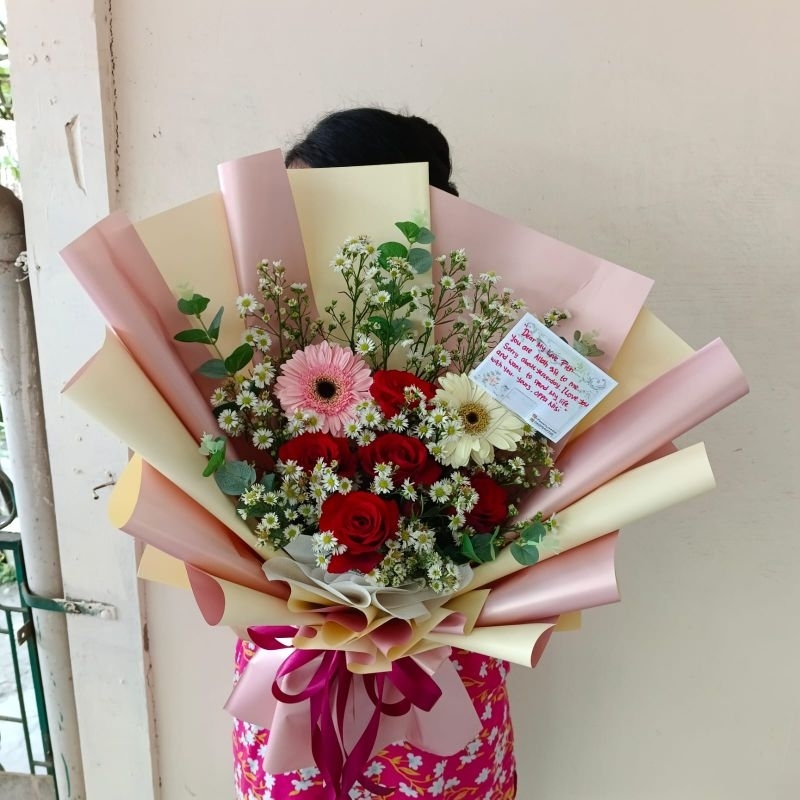 Buket Bunga Hidup Fresh Flower Buket