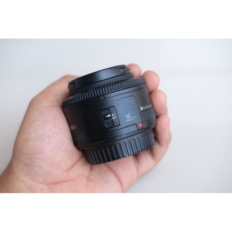 YONGNUO 35MM F2 CANON YN 35MM F2 CANON BEKAS MULUS SECOND YN 35MM F/2 FOR CANON SECOND MULUS BUKAN Y