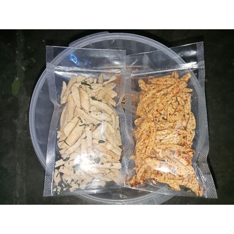 

Basreng bakso goreng pedas daun jeruk 1Kg