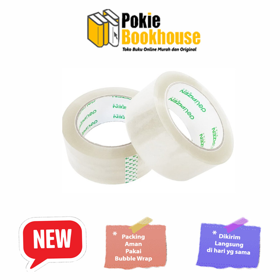 

Isolasi / Lakban Bening 45mm x 100 yard x 48 Micron 30902