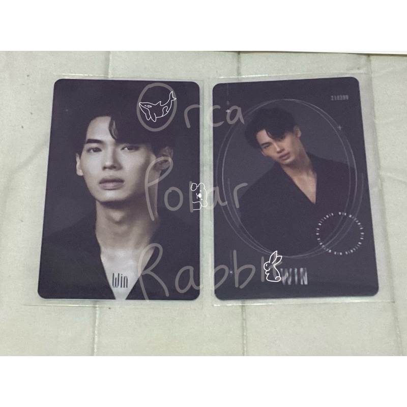 PC Photocard Win Metawin Signature GMMTV