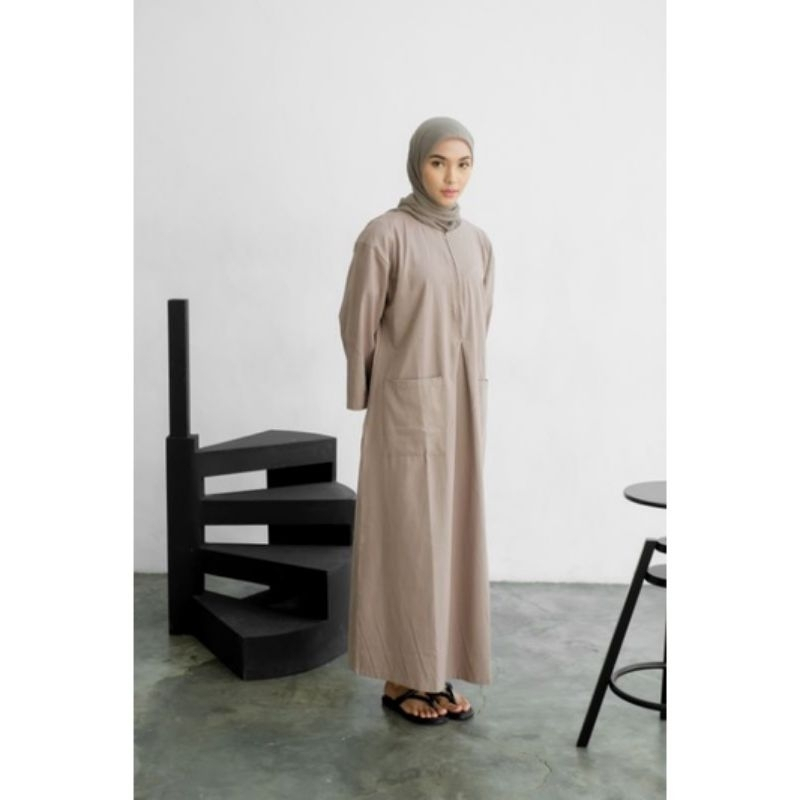 MIDI DRESS - Dress Wanita Terbaru / Mididress Wanita / Long Tunik / Casuall Dress