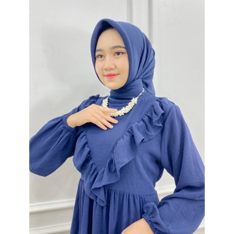 PB Prilly Busana - ZANEETALI DRESS CRINCLE REMPEL - GAMIS CRINCLE RIMPLE GAMIS BUSUI