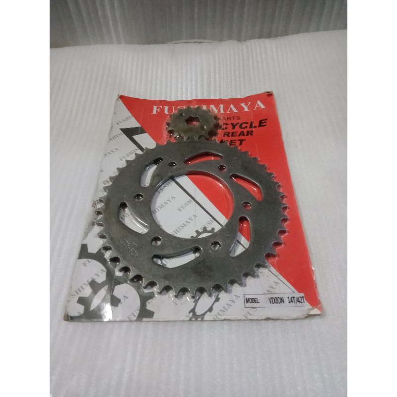 GEAR GIR SET DEPAN BELAKANG VIXION LAMA VIXION OLD