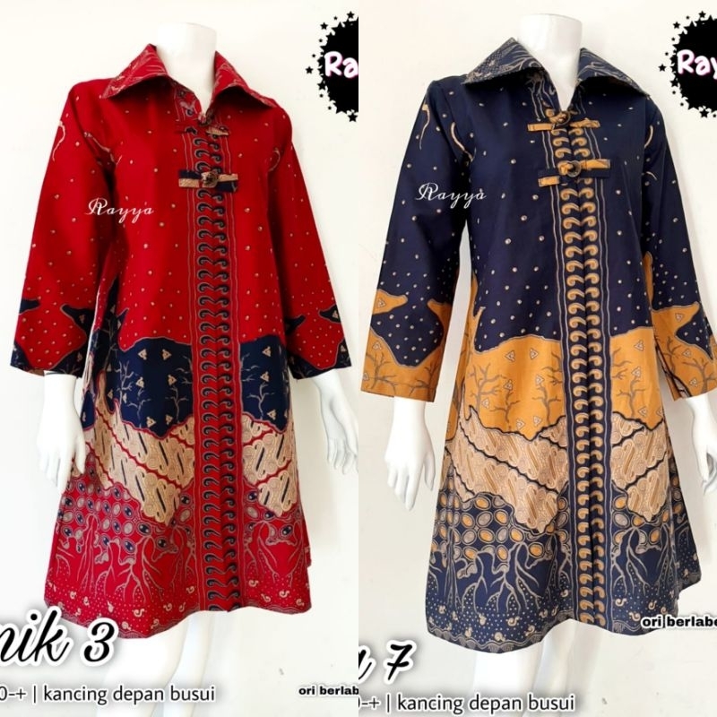TUNIK BATIK / TUNIK WANITA BATIK / TUNIK BATIK ASLI SOLO / TUNIK TENUN / TUNIK WANITA BATIK / ATASAN