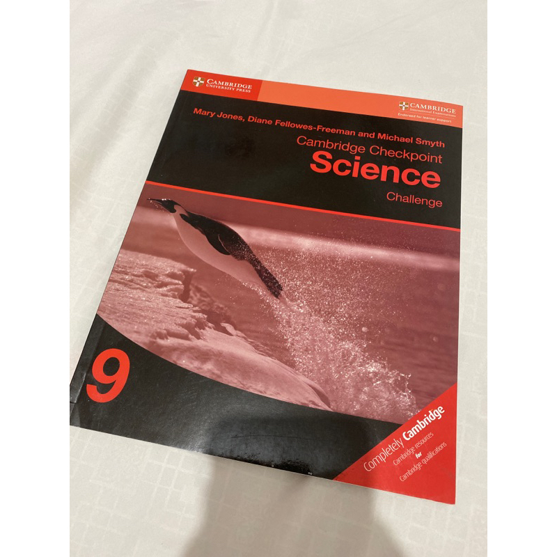 

cambridge checkpoint Science challenge 9 buku 2nd mulus kondisi 99% original asli tidak ada coretan sama sekali BUKAN FOTOCOPYAN BUKU ASLI ORIGINAL