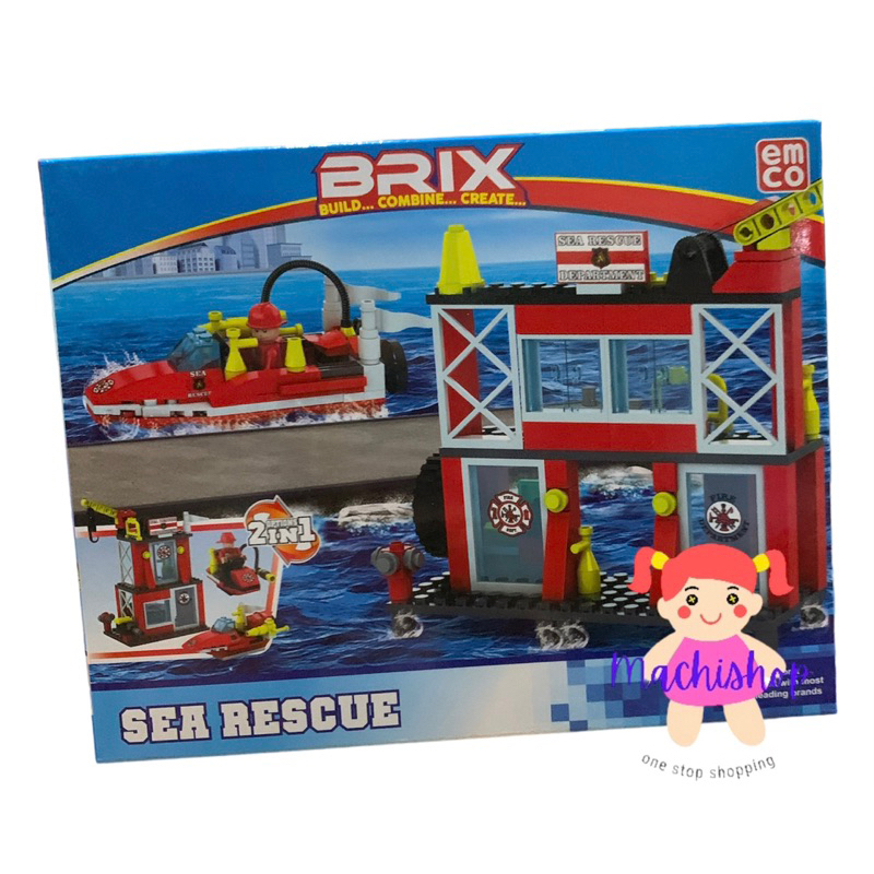 *Emco brix sea rescue , mini metro