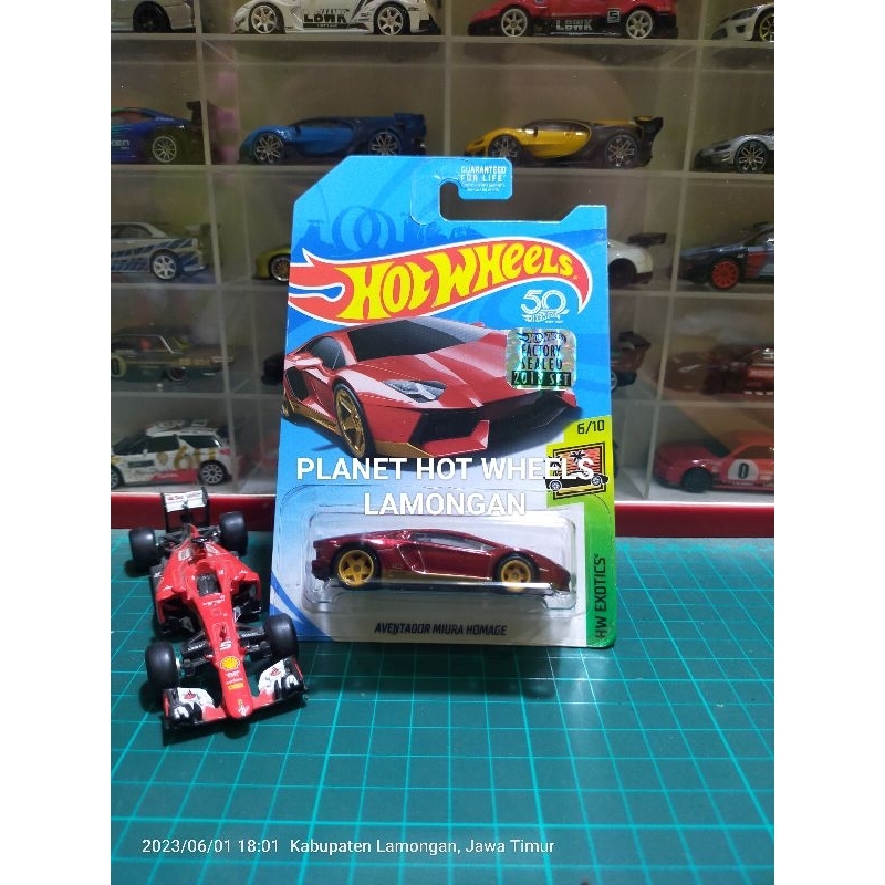 hot wheels super treasure hunt lamborghini aventador miura homeage