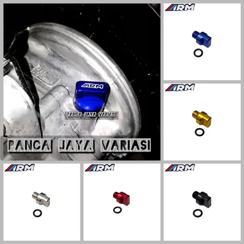 Tutup Oli Gardan Full CNC Yamaha - Engine Oil  Cap