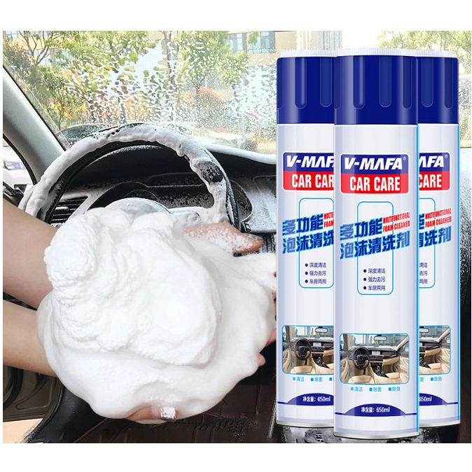 V MAFA Car Care Foam Cleaner Cairan Pembersih Interior Mobil Serbaguna Multifungsi