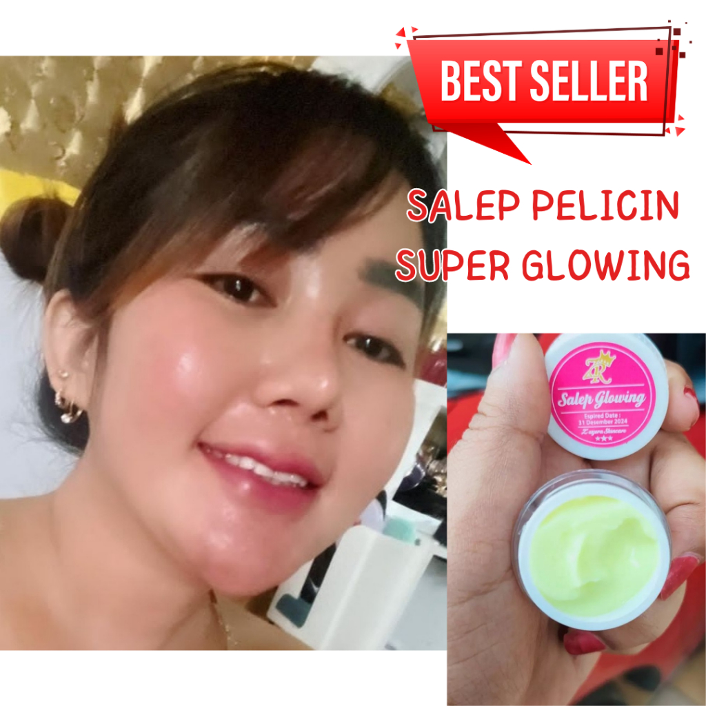 Salep Pelicin Wajah / Salep Glowing / Salep Glowing Zayora Original 100% / Cream Glowing