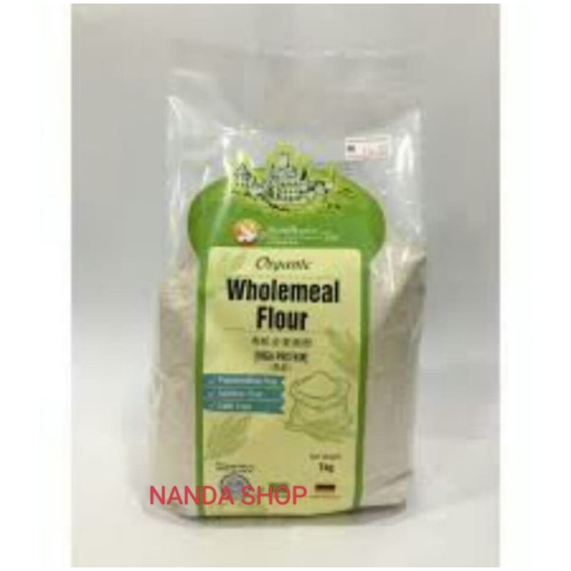 

Health Paradise organic wholemeal flour(high protein) 1kg