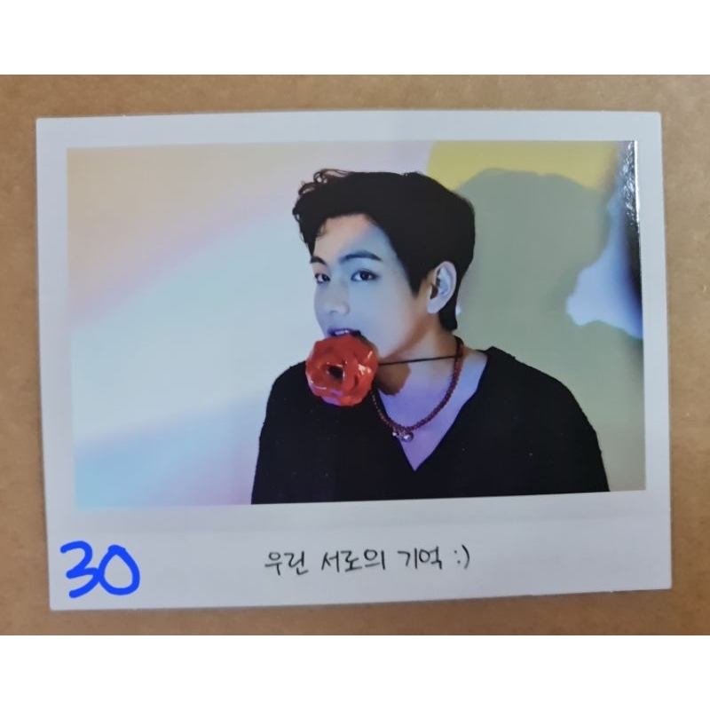 Memories 2021 Bluray Instant Photo V Taehyung