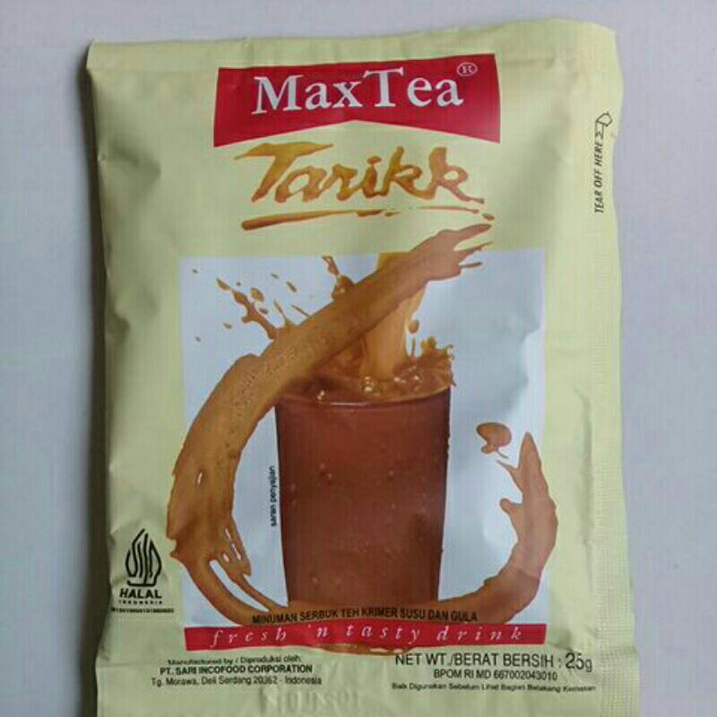 

~MOS~ Max Tea. Maxtea Teh Tarik. Minuman Teh Susu.